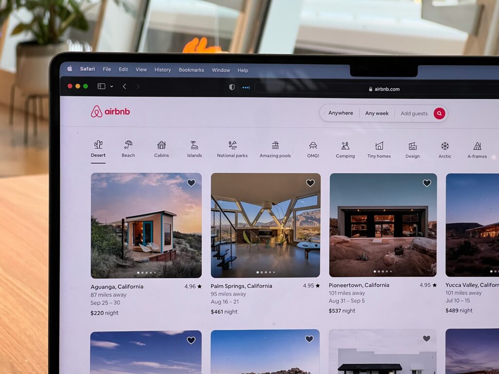 anuncios no airbnb